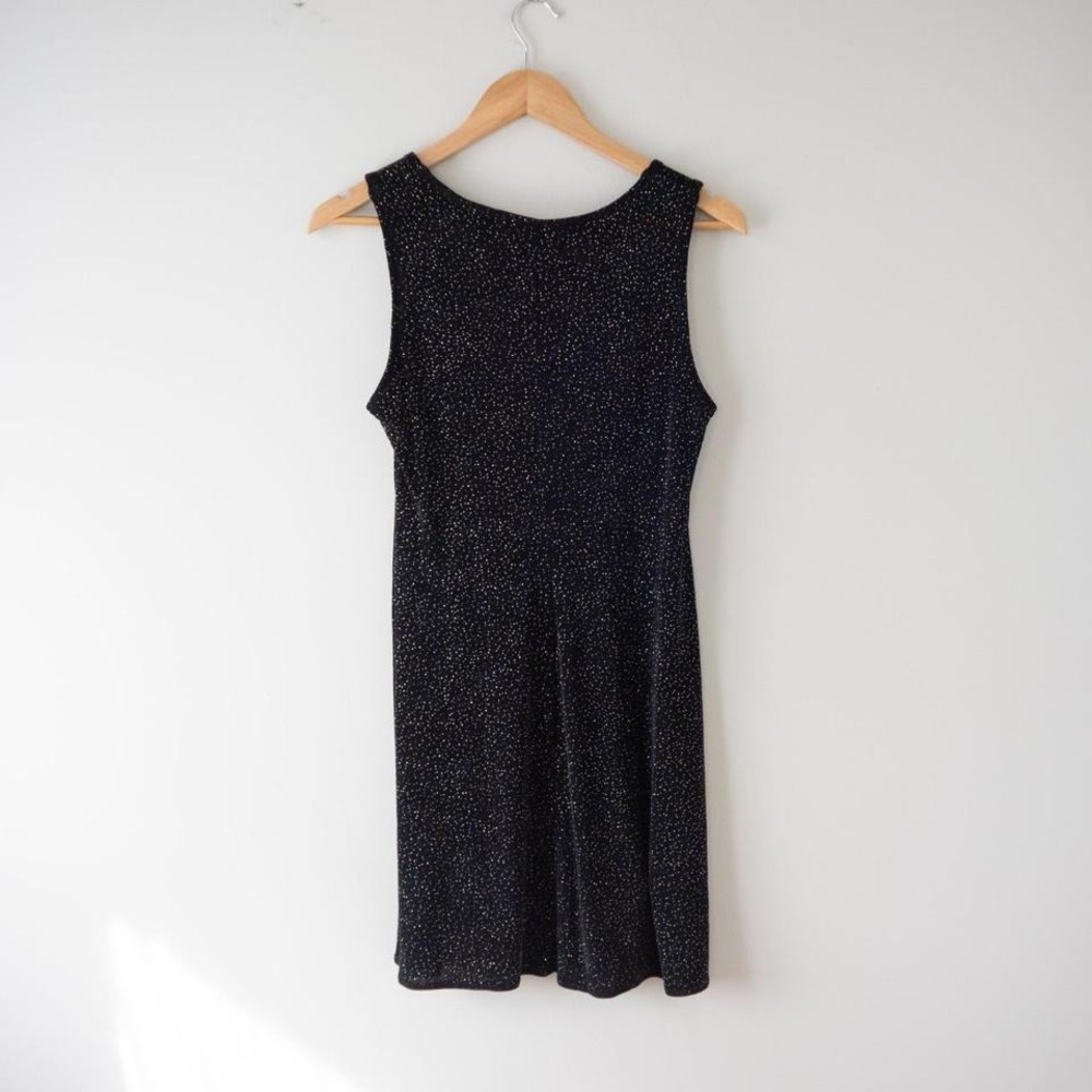 Y2K Tinsel/Sparkly Acetate Spandex Dress - Picture 6 of 6